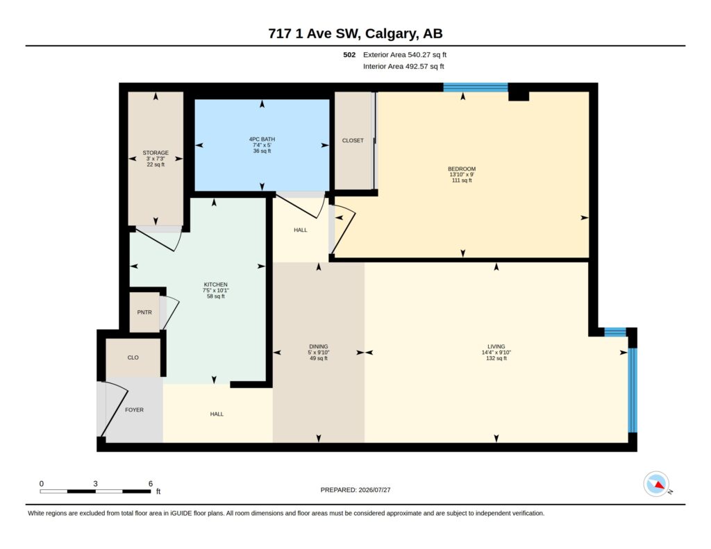 New Bow Claire Floor Maps